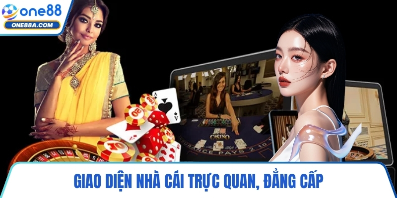 Giao diện nhà cái trực quan, đẳng cấp