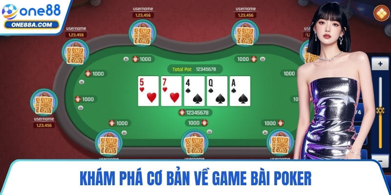 Khám phá cơ bản về game bài poker